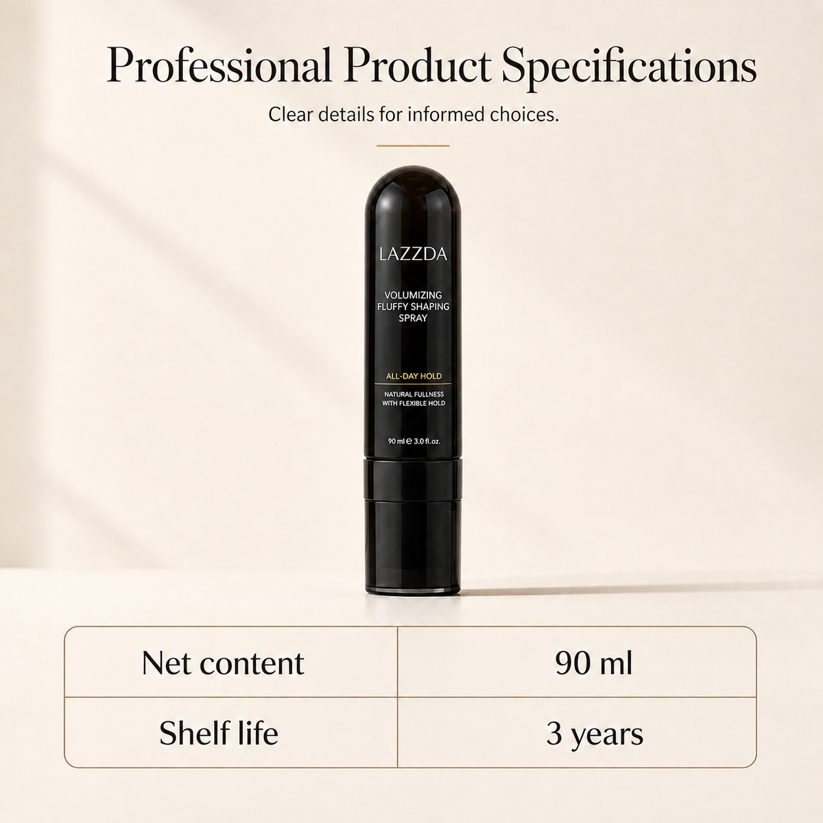 ⏳LIMITED-🎉BUY 1 GET 1 FREE! 👩 Peach-scented volumizing & setting spray—for lightweight, bouncy hair and long-lasting hold.