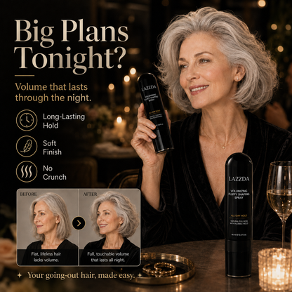 ⏳LIMITED-🎉BUY 1 GET 1 FREE! 👩 Peach-scented volumizing & setting spray—for lightweight, bouncy hair and long-lasting hold.