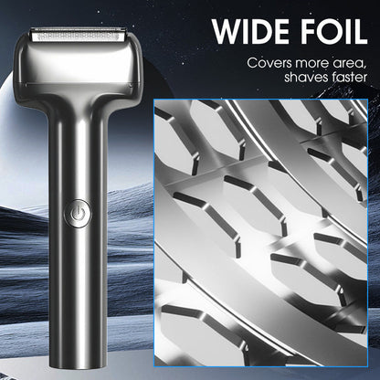 🔥 50% OFF — Men's Rechargeable Foil Shaver | Close, Smooth Wet & Dry Shaving