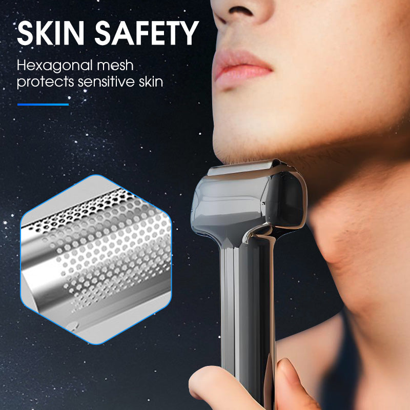 🔥 50% OFF — Men's Rechargeable Foil Shaver | Close, Smooth Wet & Dry Shaving