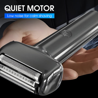 🔥 50% OFF — Men's Rechargeable Foil Shaver | Close, Smooth Wet & Dry Shaving
