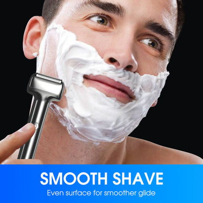 🔥 50% OFF — Men's Rechargeable Foil Shaver | Close, Smooth Wet & Dry Shaving