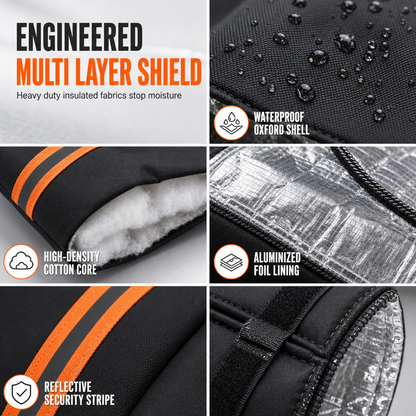 ❄️ Outdoor Faucet Freeze Protection Cover – 3-Layer Insulated Design